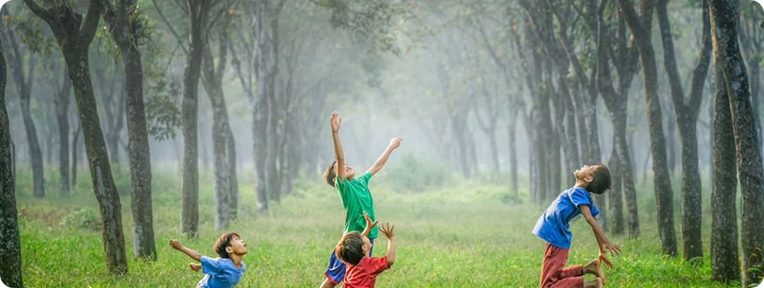 Children playing